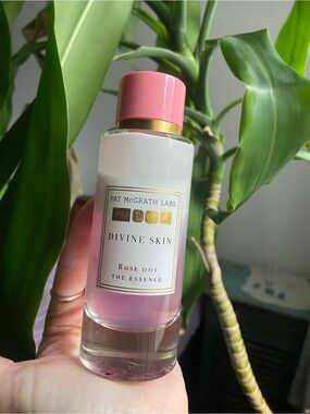 Pat McGrath Divine Skin Rose Essence Bottle - Pink & Gold Accents